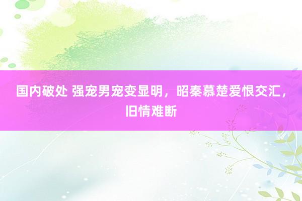 国内破处 强宠男宠变显明，昭秦慕楚爱恨交汇，旧情难断