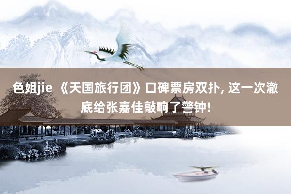 色姐jie 《天国旅行团》口碑票房双扑, 这一次澈底给张嘉佳敲响了警钟!