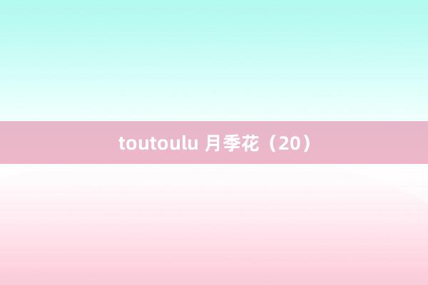 toutoulu 月季花（20）