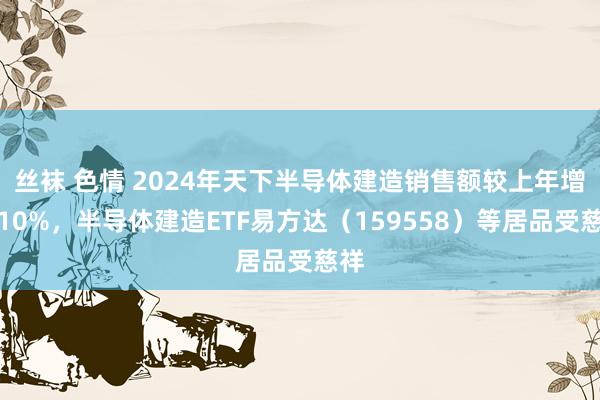丝袜 色情 2024年天下半导体建造销售额较上年增超10%，半导体建造ETF易方达（159558）等居品受慈祥